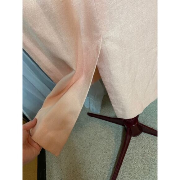 Adolfo Esprit suit mock neck blouse vintage 1980s pink - Picture 13 of 16